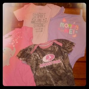 Girls 24 Months Onsie Bundle
